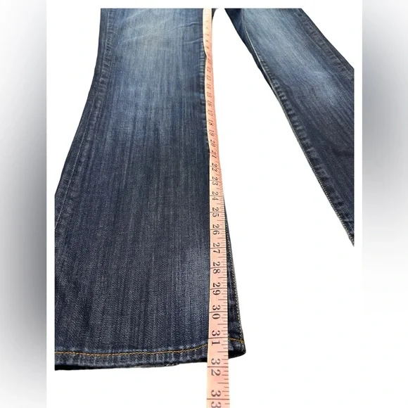 LuckyBrand Women’s Flare Jeans Size 29 Low To Mid Rise 99% Cotton & 1% Spandex - Picture 5 of 13